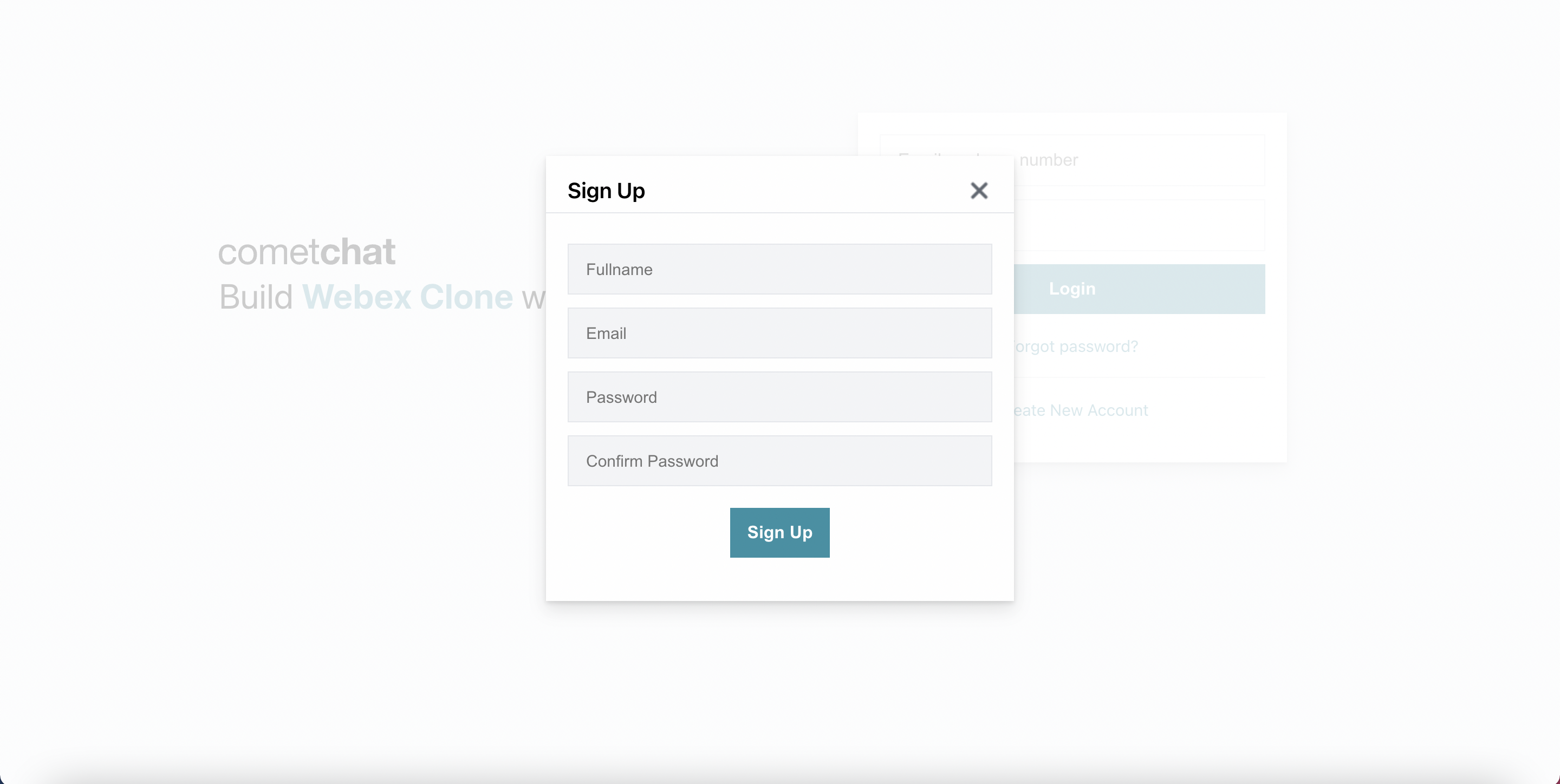 The SignUp Component