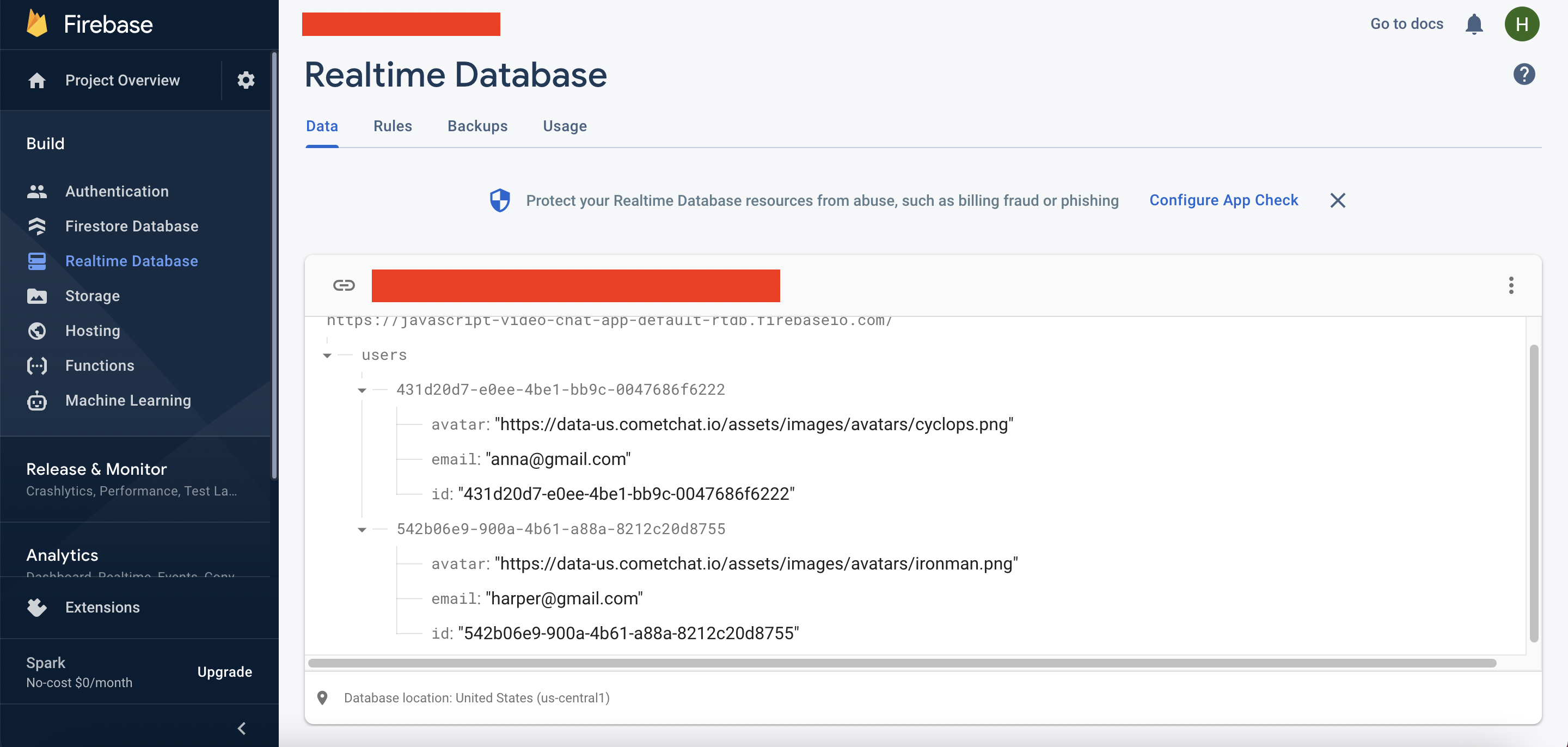 Data Structure - User