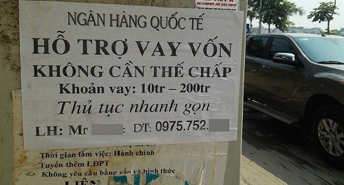 sinh viên vay tiền không thế chấp chỉ với cMND