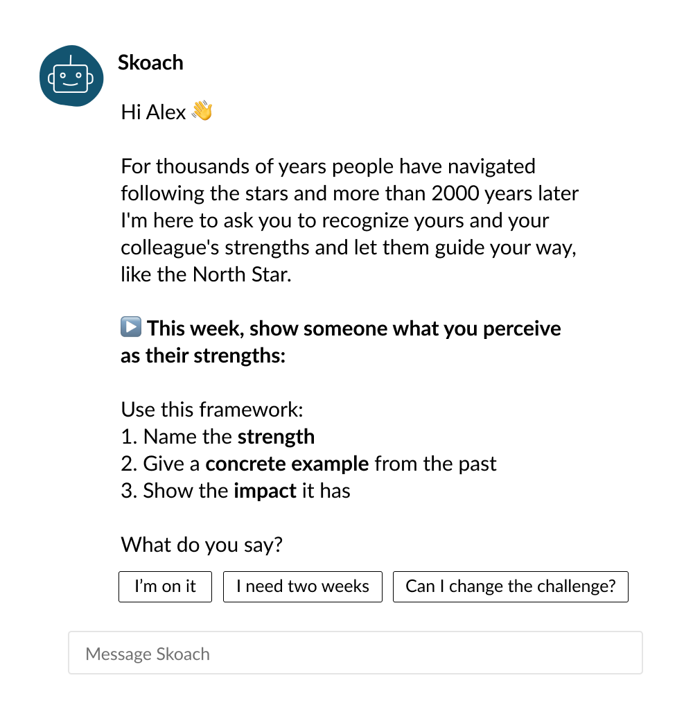 Skoach Feedback Challenge