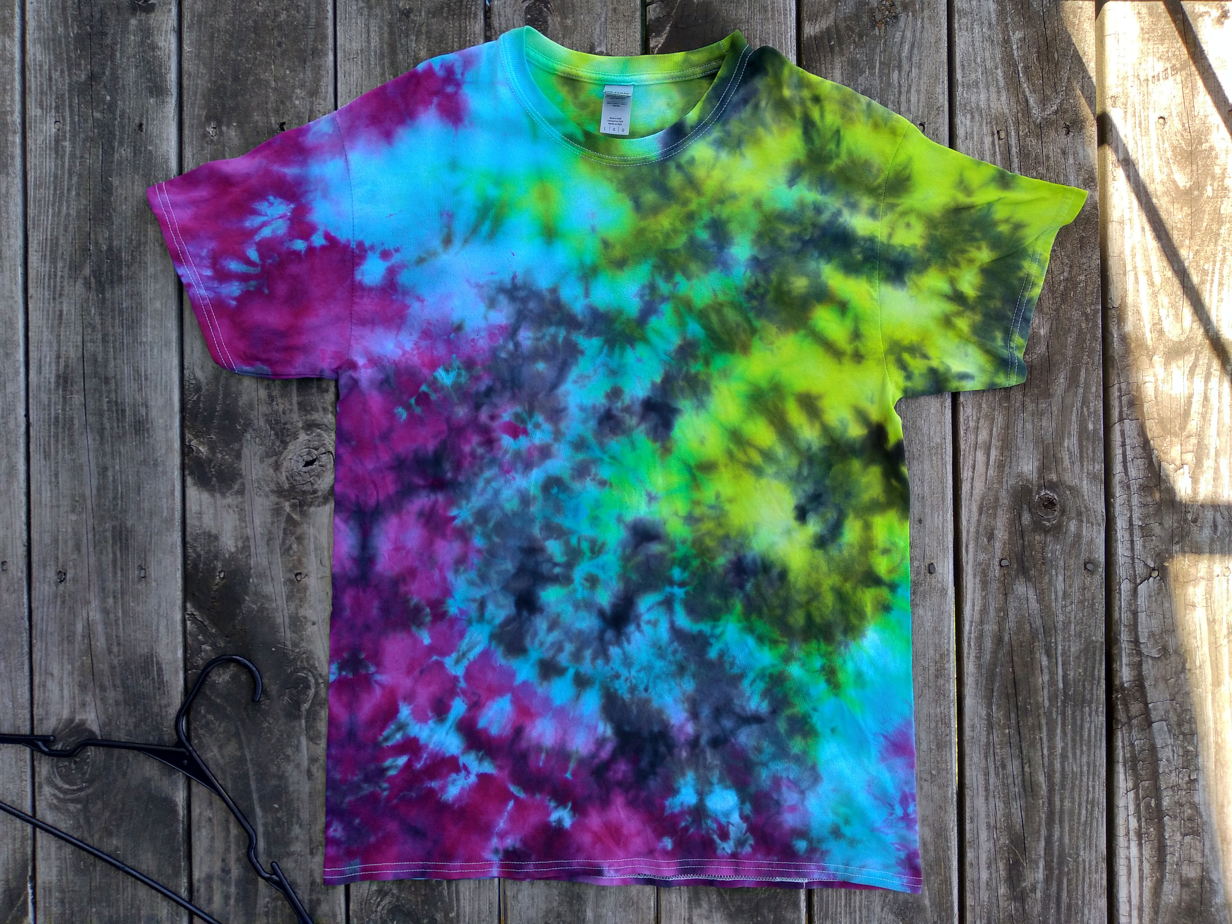Aurora Borealis themed t-shirt