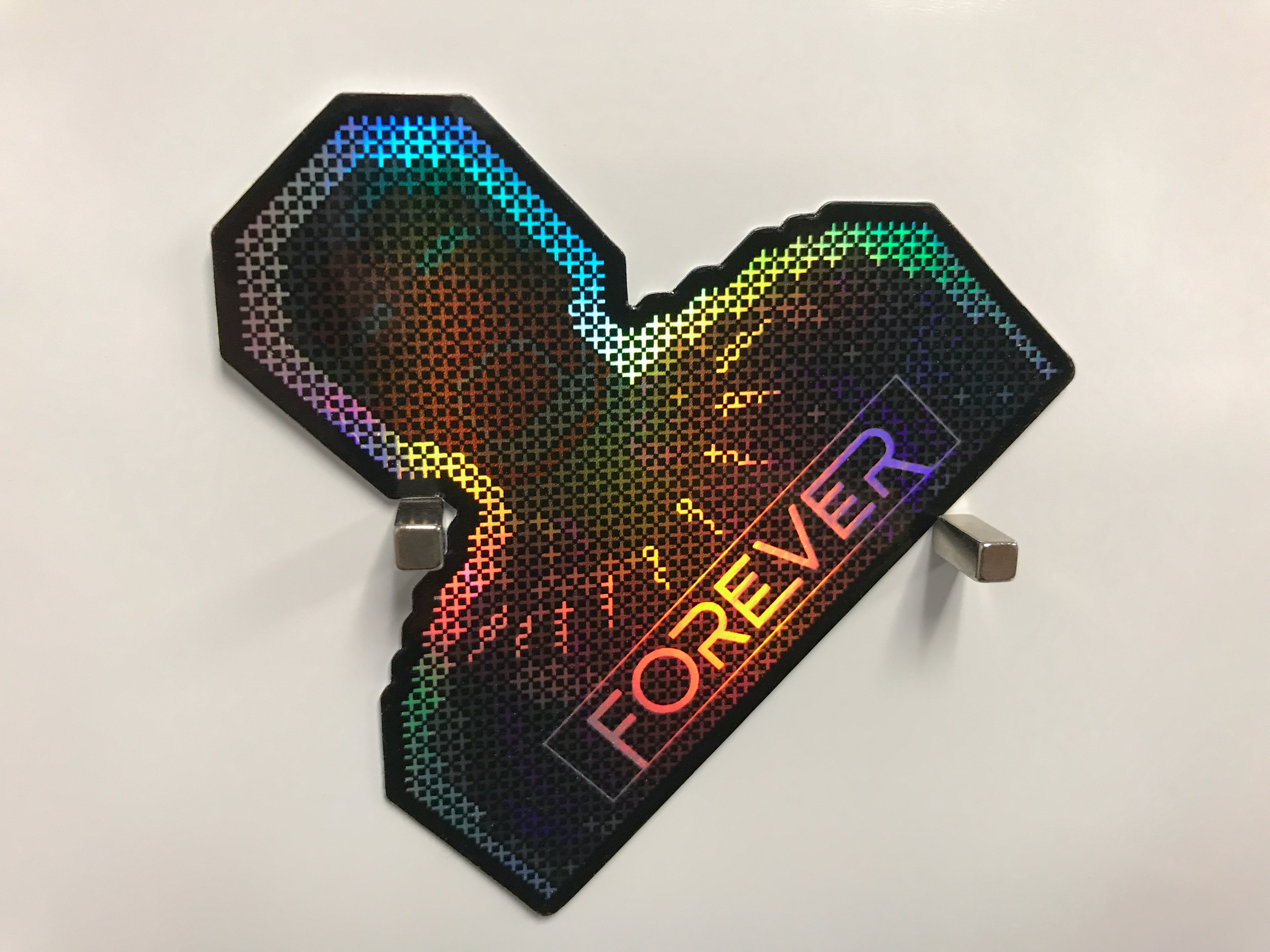 Black Panther holographic sticker