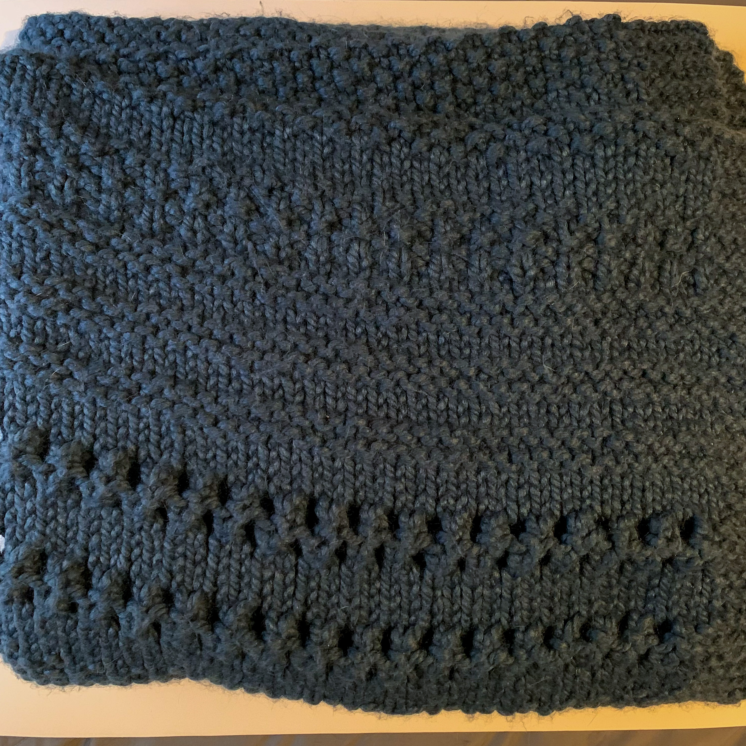 Navy Blue Blanket