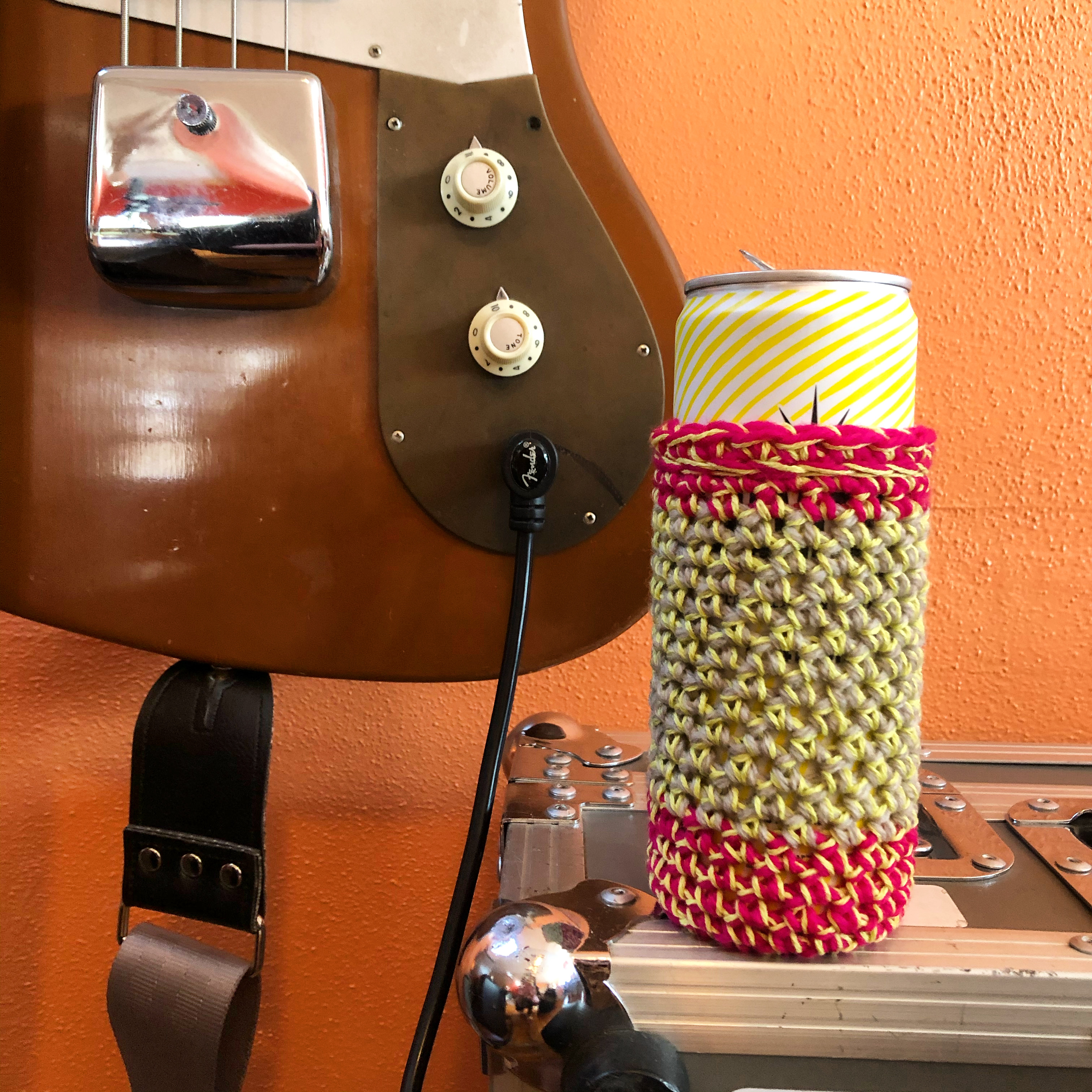 Skinny-can koozie