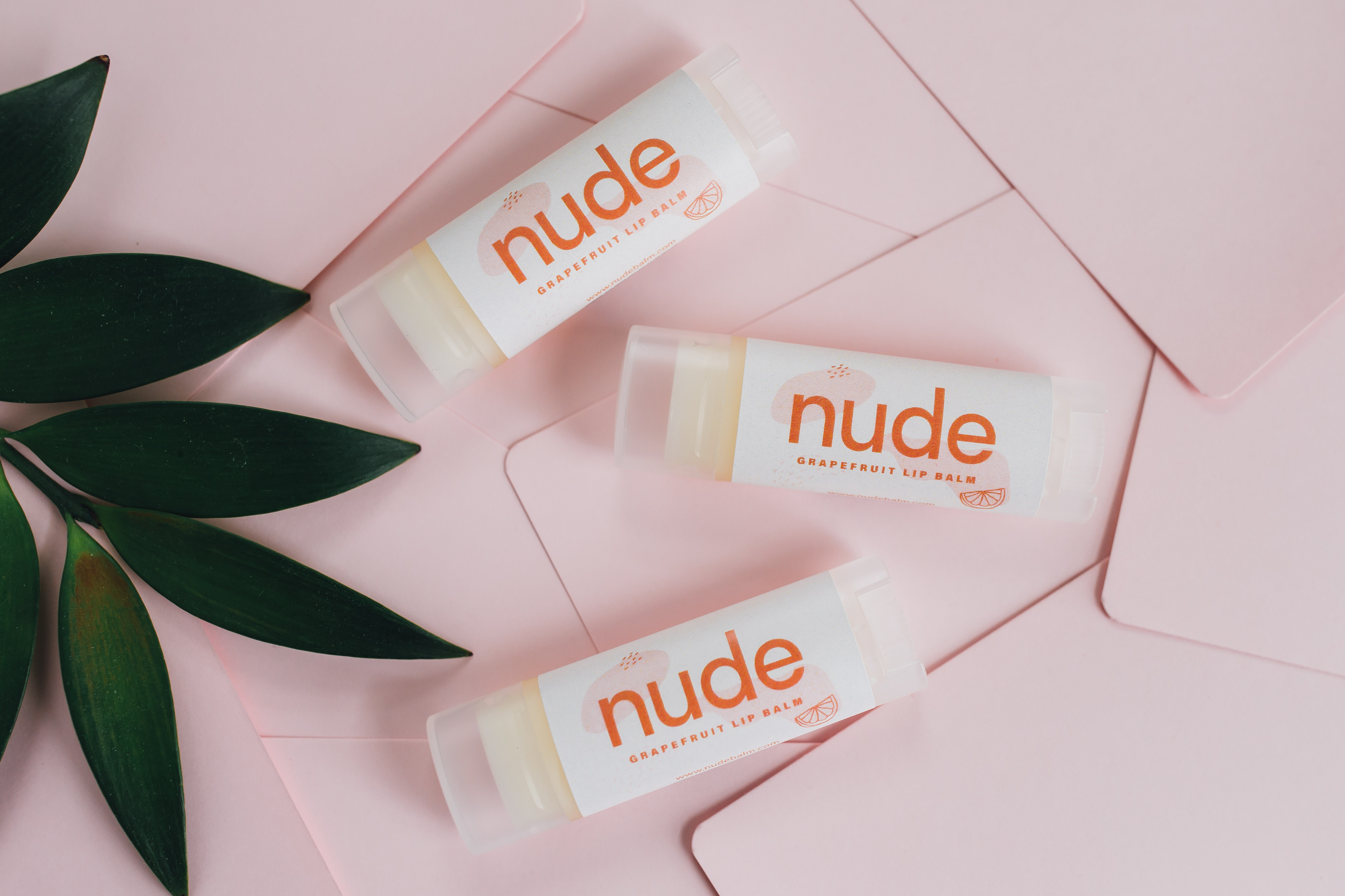 grapefruit lip balm
