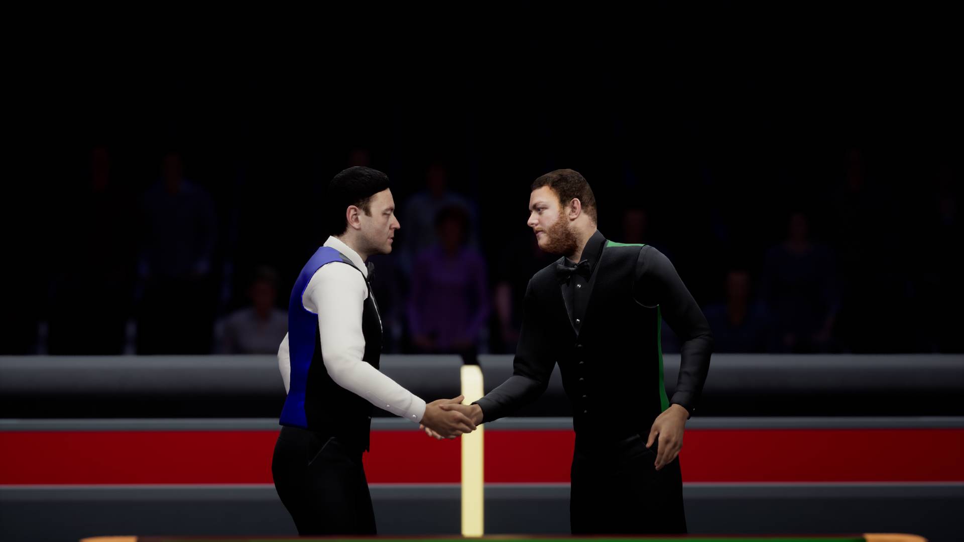 Ricky Walden barely recognised this slimline version of Mark Allen!
