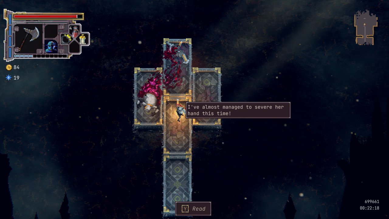 Moving the floor panels around is a large part of the gameplay.