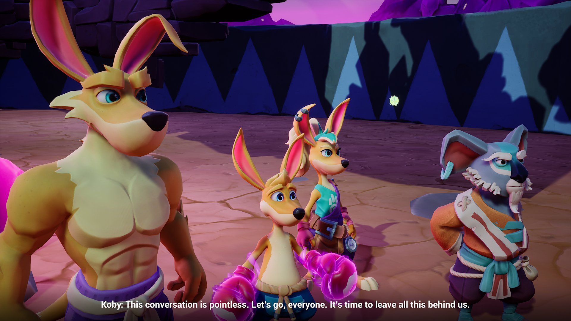 Kao is reunited with his father, sister and mentor Walt.