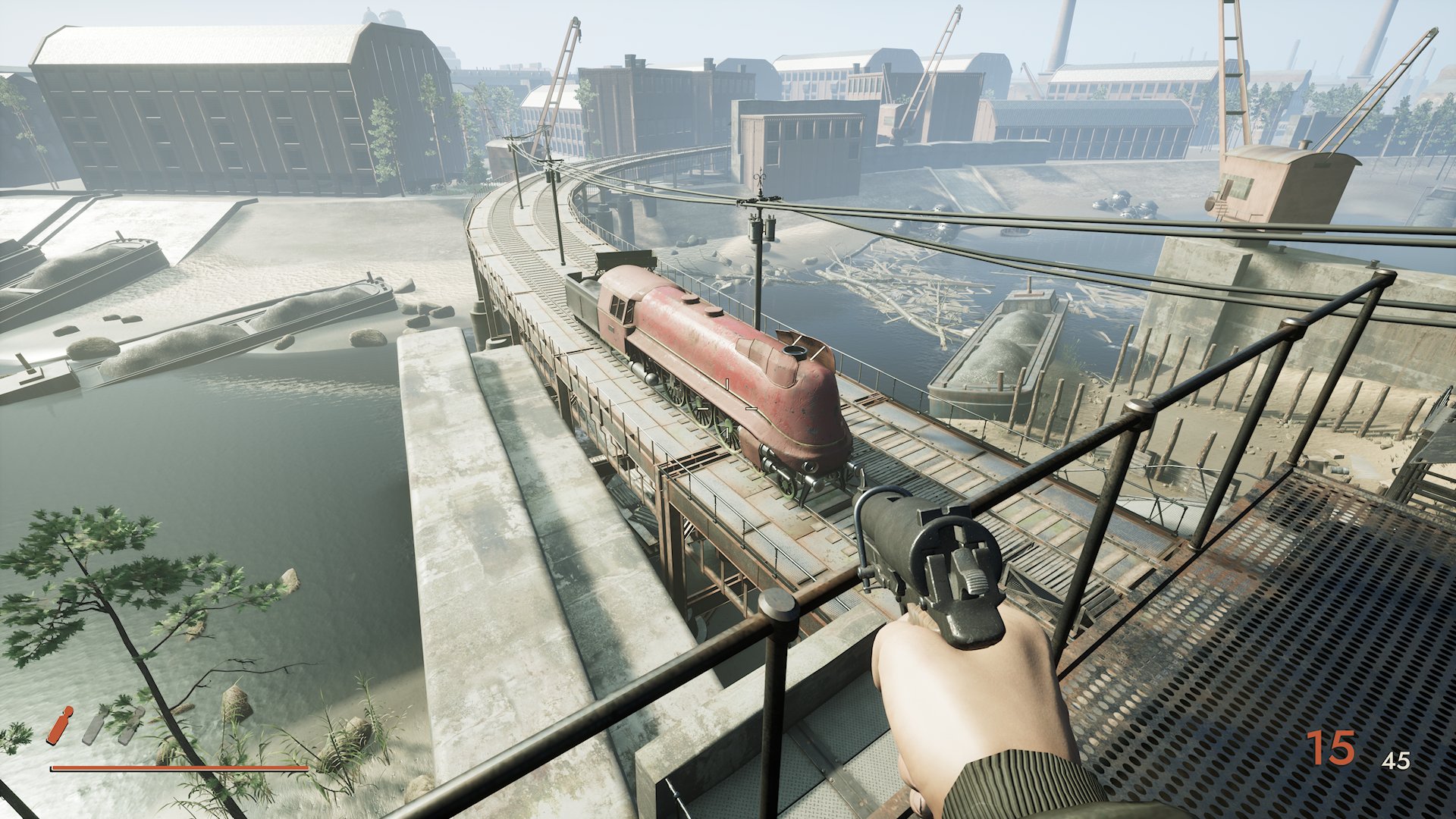 A quick train ride gets you out of the city.