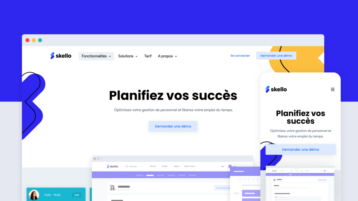 Avec Skello, planifiez vos succès !