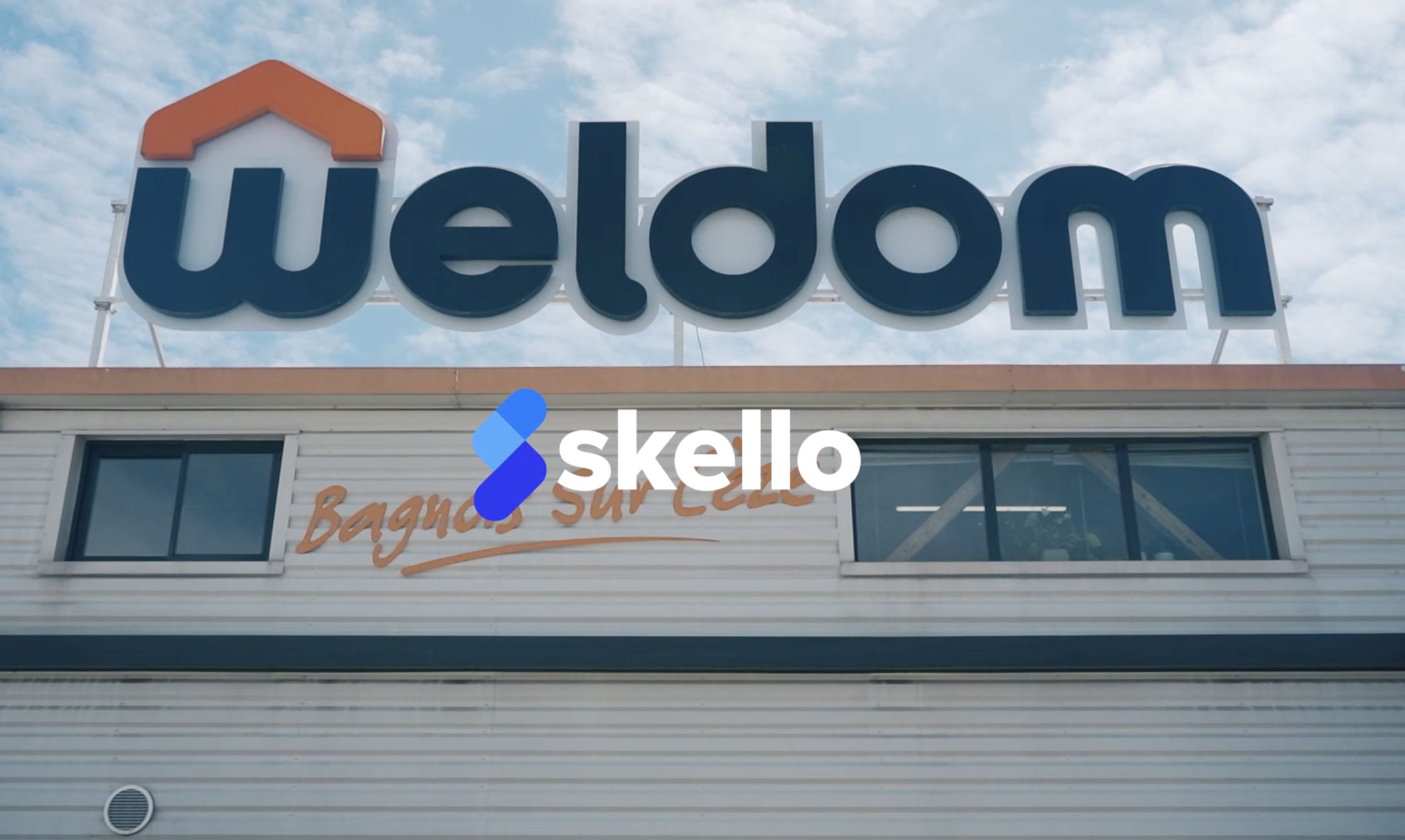 Avec Skello, les chefs de secteur du magasin Weldom gèrent les équipes de manière plus opérationnelle.
