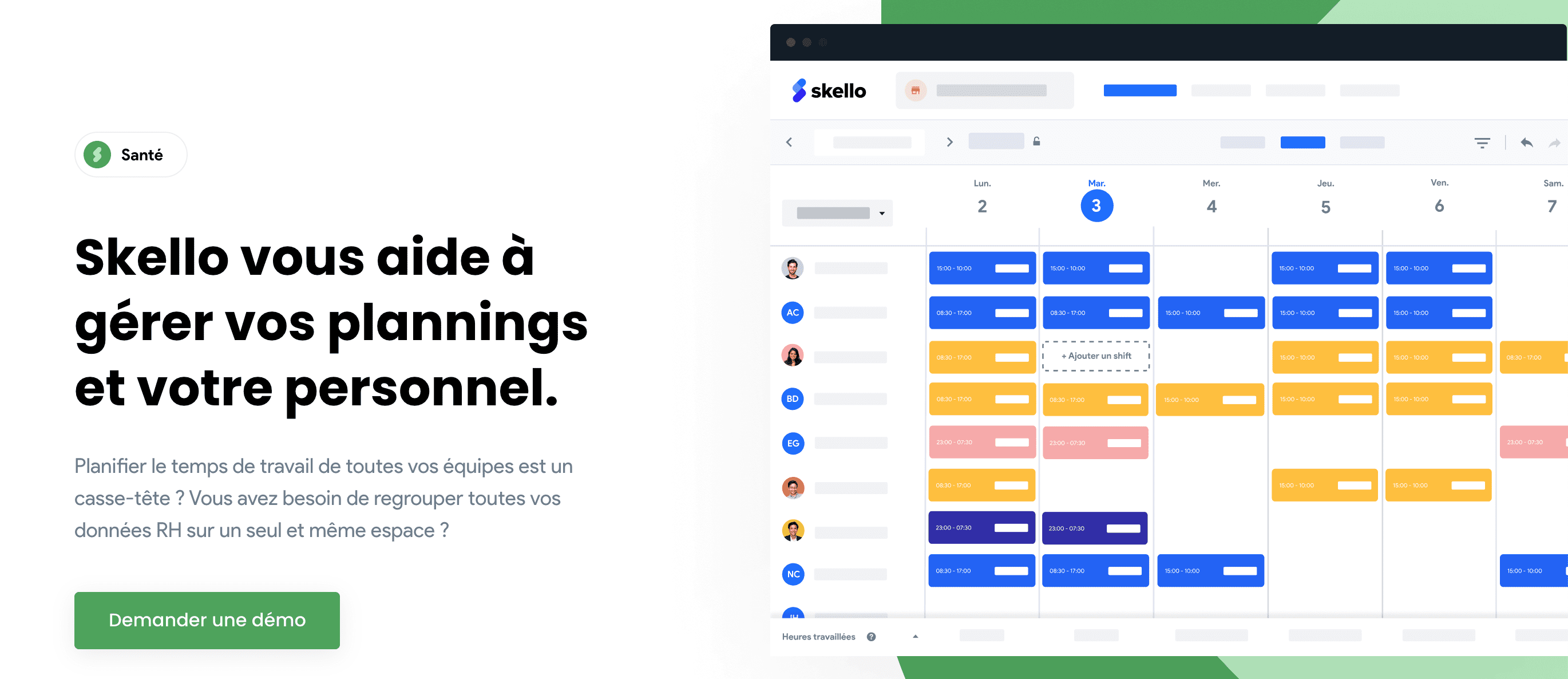 Automatiser les plannings de garde, d'astreinte et de service.