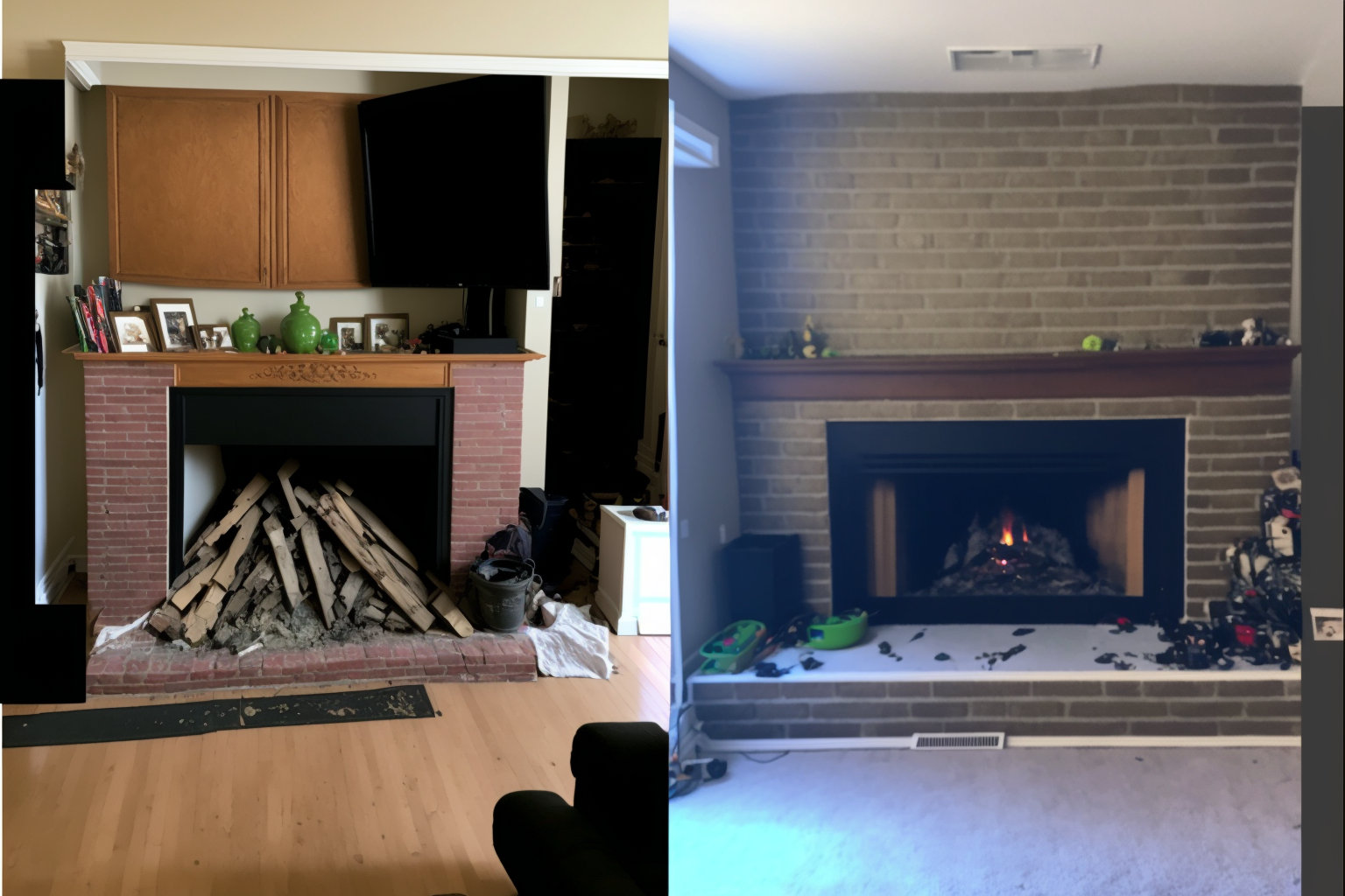 Sparks fly and embers glow, but safety should be a homeowner's main