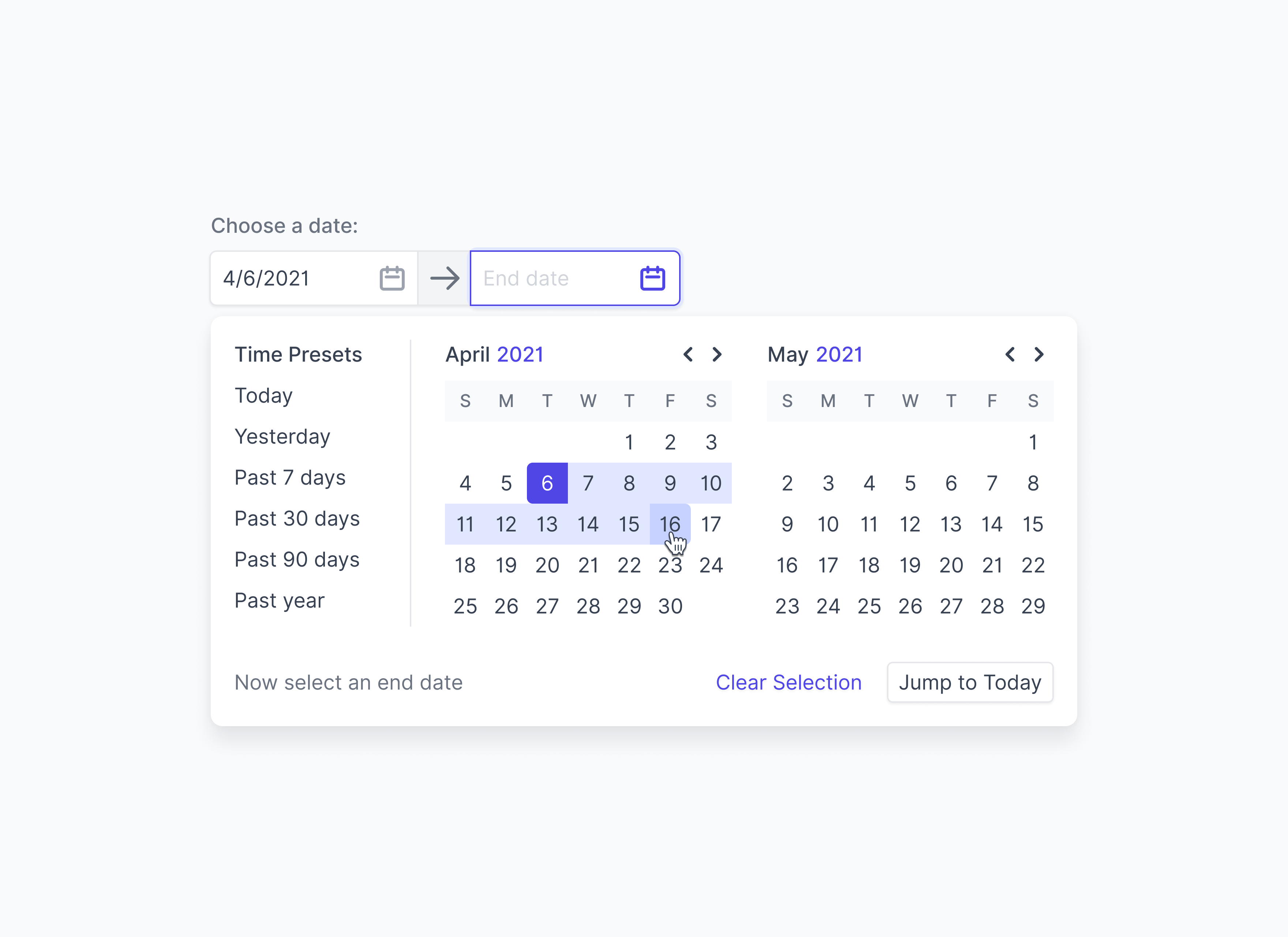 Date Picker UI Component
