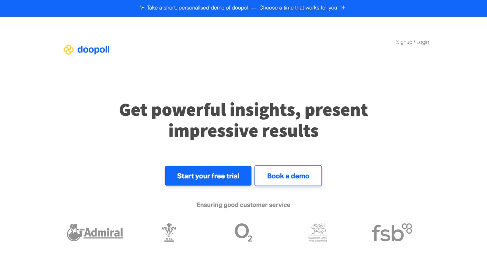 Pre-growth landing page copy