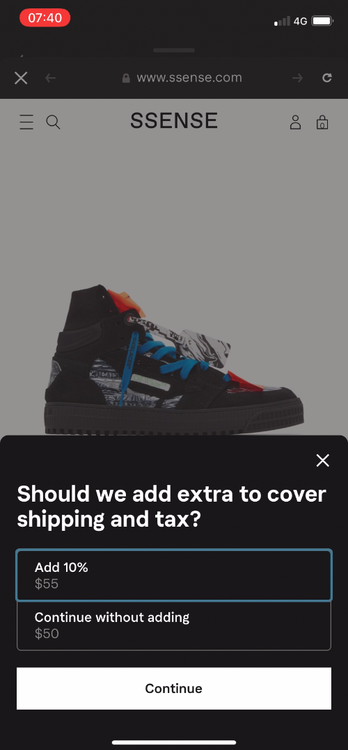 Klarna Tutorial flow App Fuel