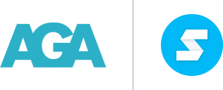 AGA logo and Siteline logo