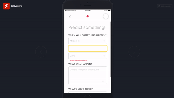 Mit dem Invision-Prototyp kann man sich in der „App“ herumklicken, noch bevor die erste Codezeile programmiert ist