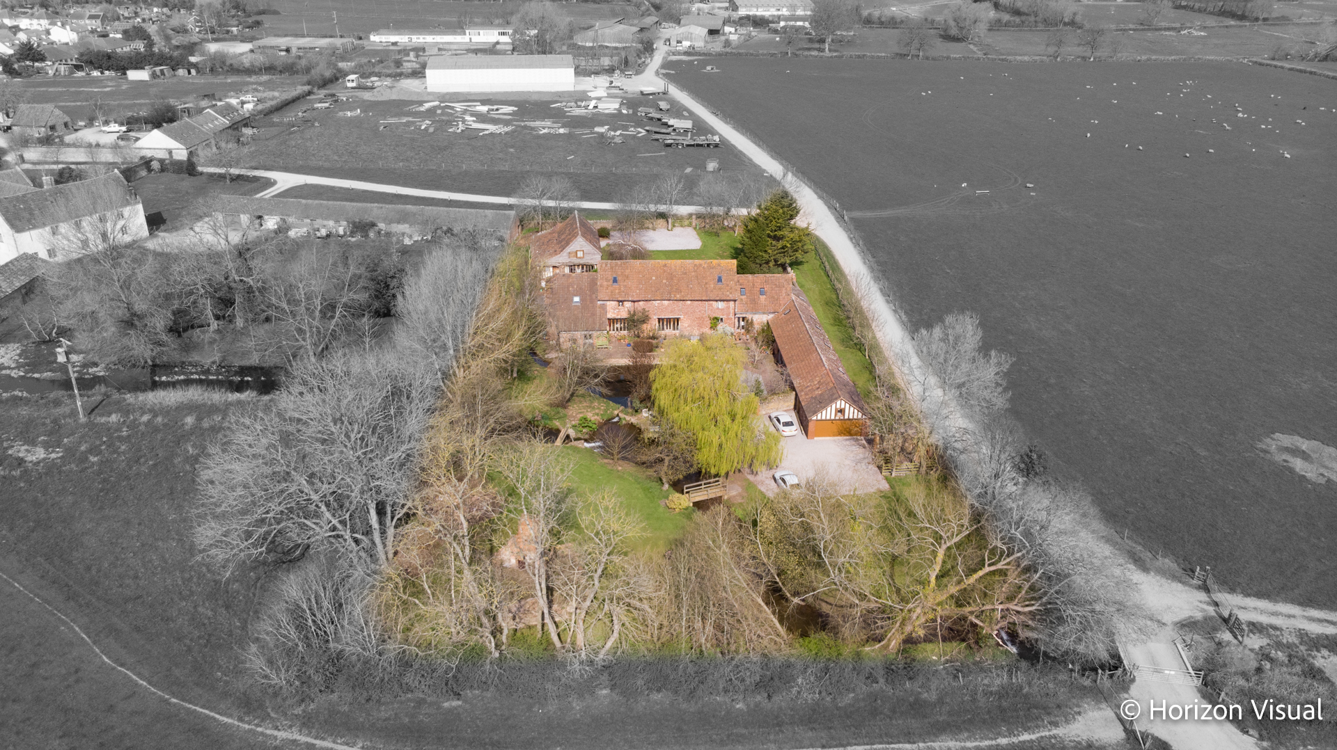 Estate Agent Drone Photography South West Horizon Visual