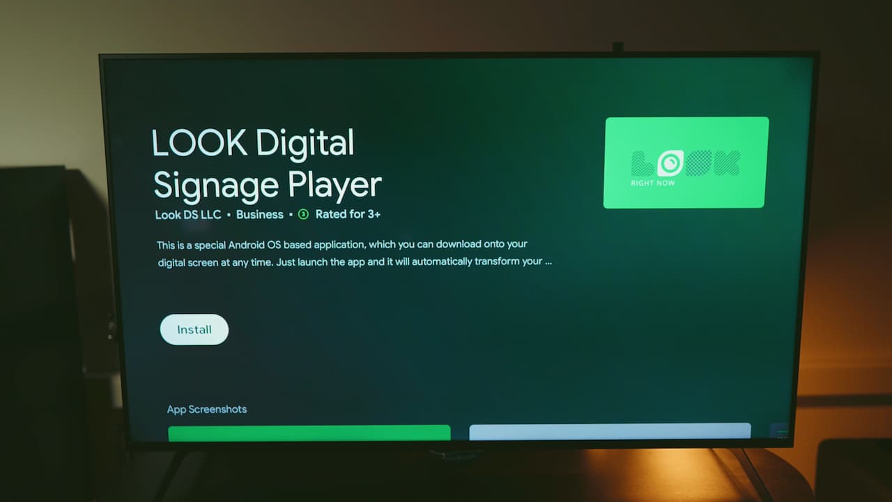 installing look