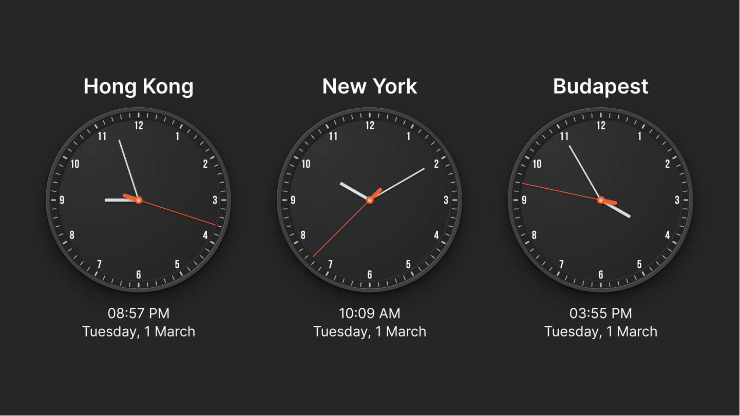 Clocks