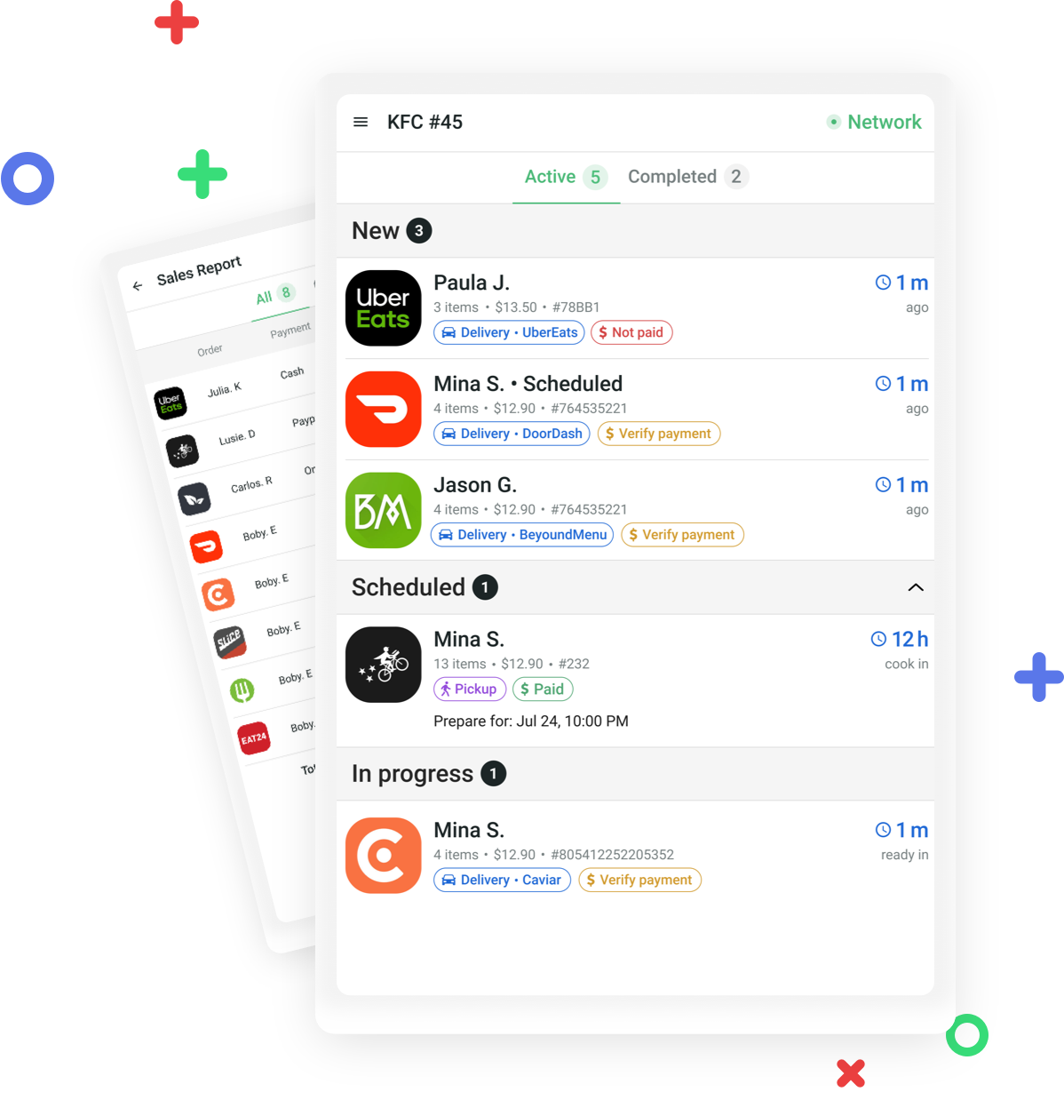 KitchenHub manage your online orders easely