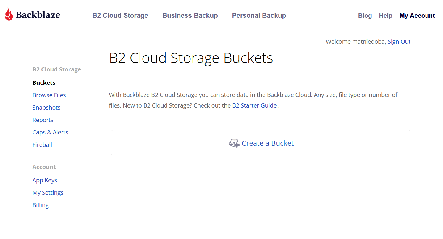 Configuring Backblaze for Anchorpoint