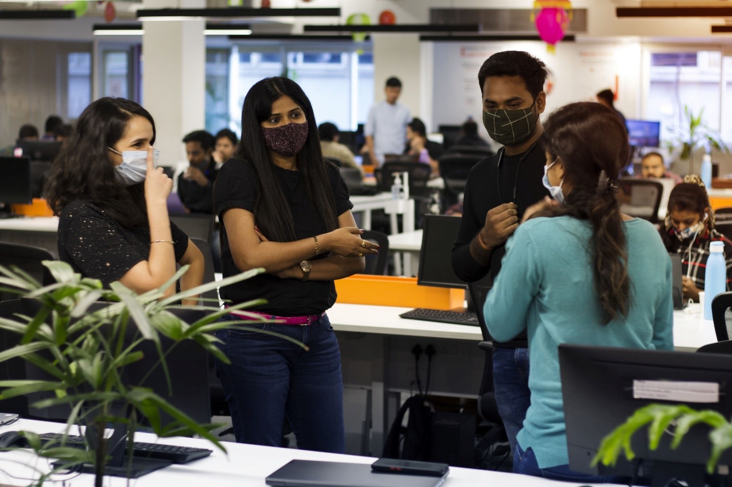 Team Shadowfax Discussing