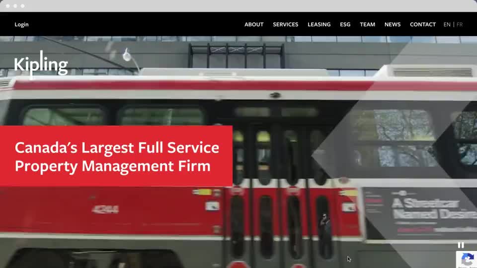 Kipling Group website design