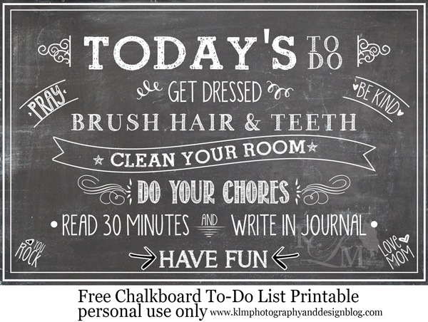 To-Do list Printable