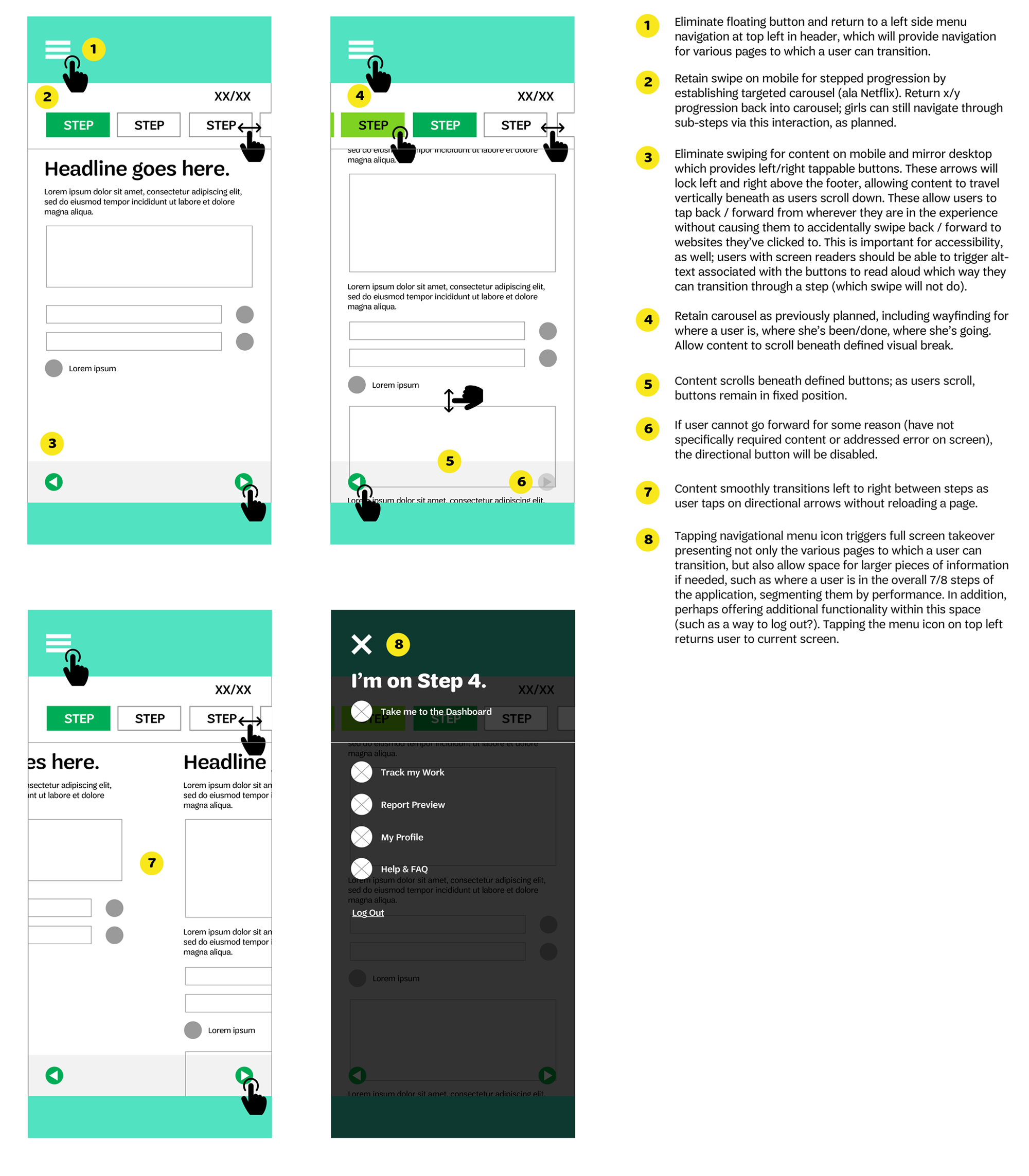 Go Gold - Revised Mobile Nav wires