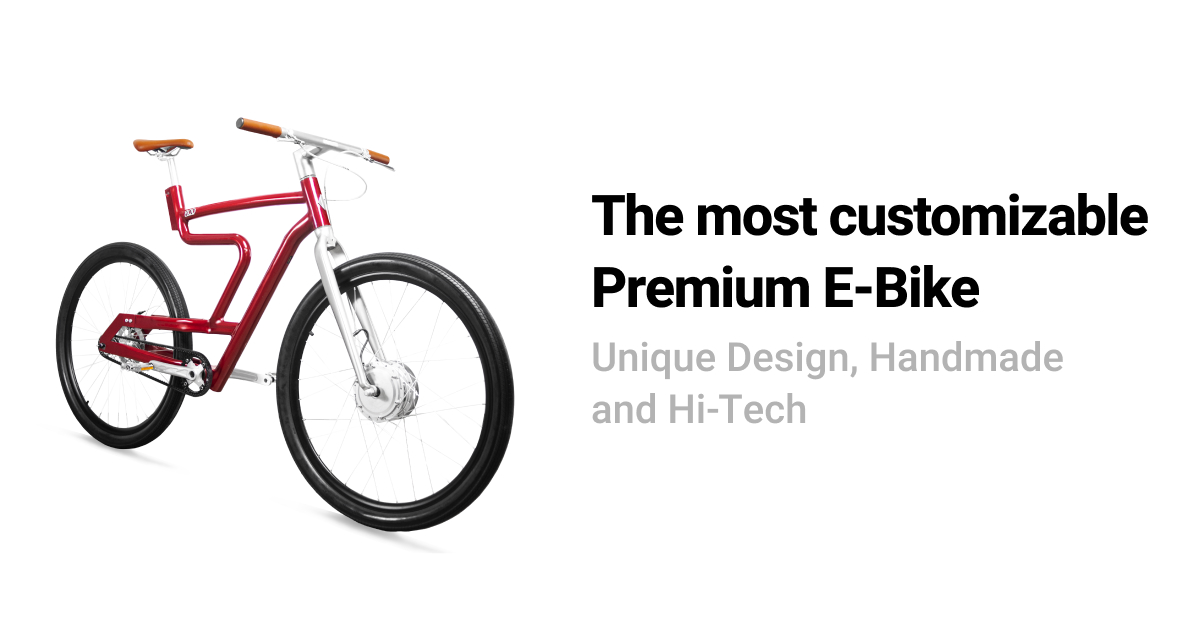 Unique Design and Hi-Tech Handmade E-Bikes