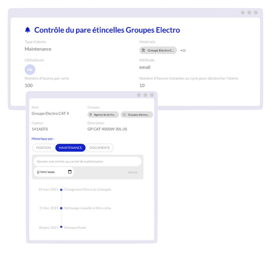 logiciel location matériel maintenance