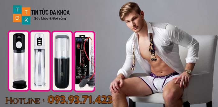 Máy tập làm tăng kích thước dương vật hiện nay