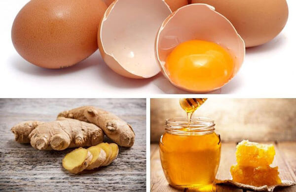 Gừng, mật ong và trứng chữa xuất tinh sớm