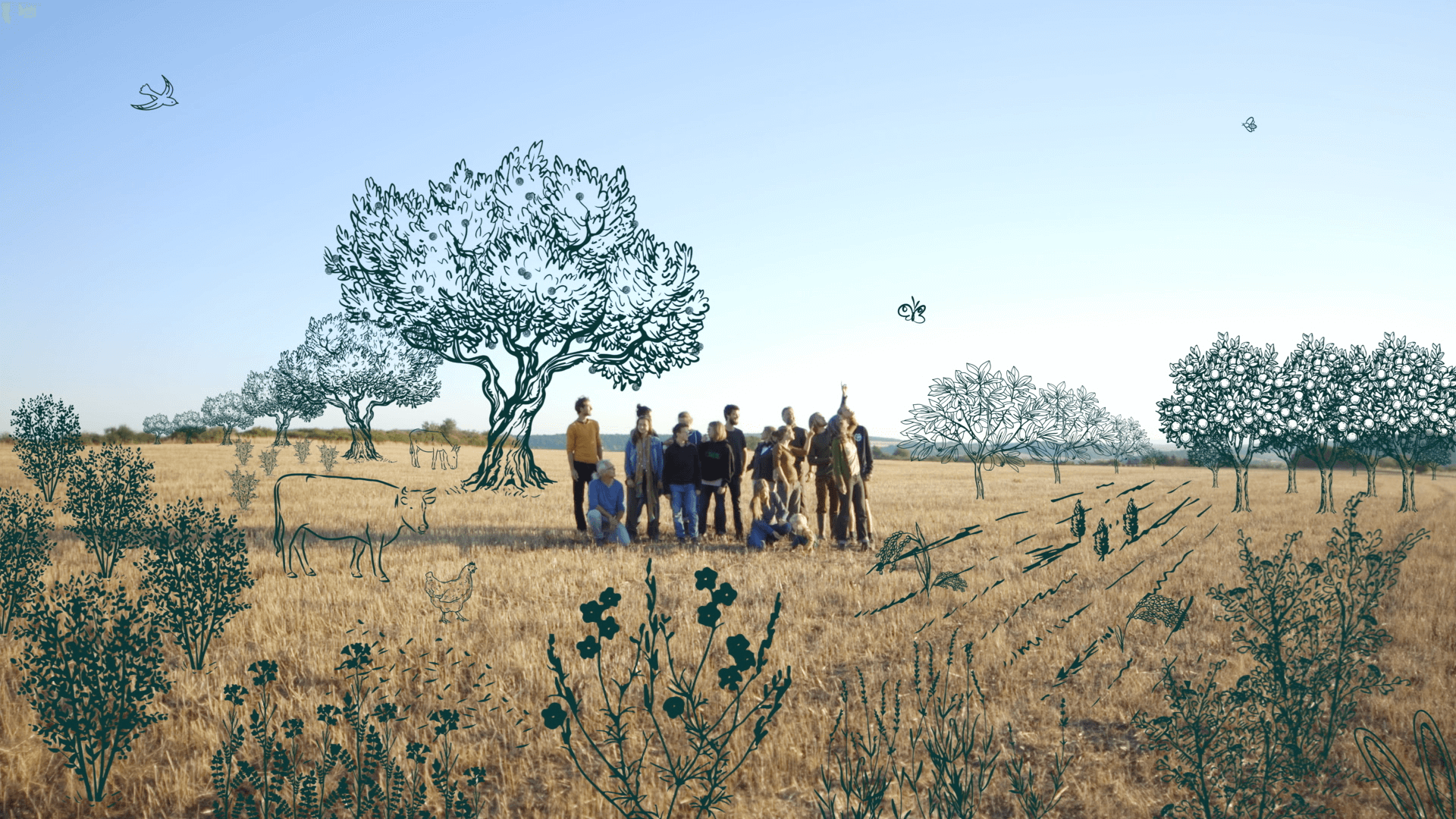 Visionsbild Hofgemeinschaft