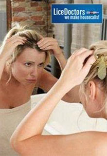 looking for lice