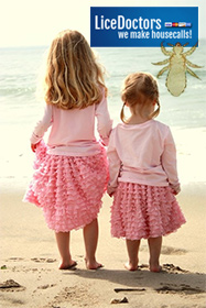 Girls on the beach - LiceDoctors