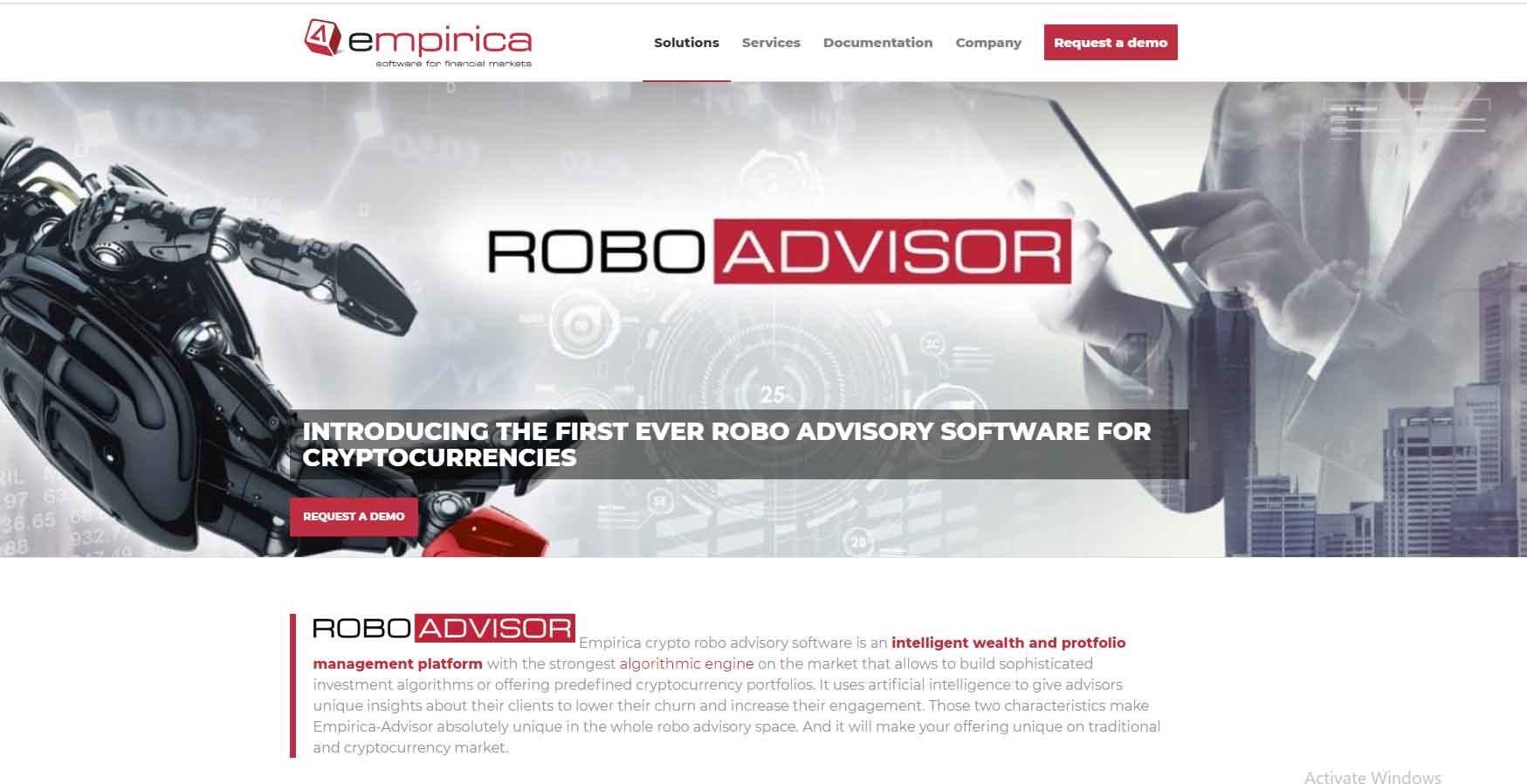 adviser software for cryptocurrency