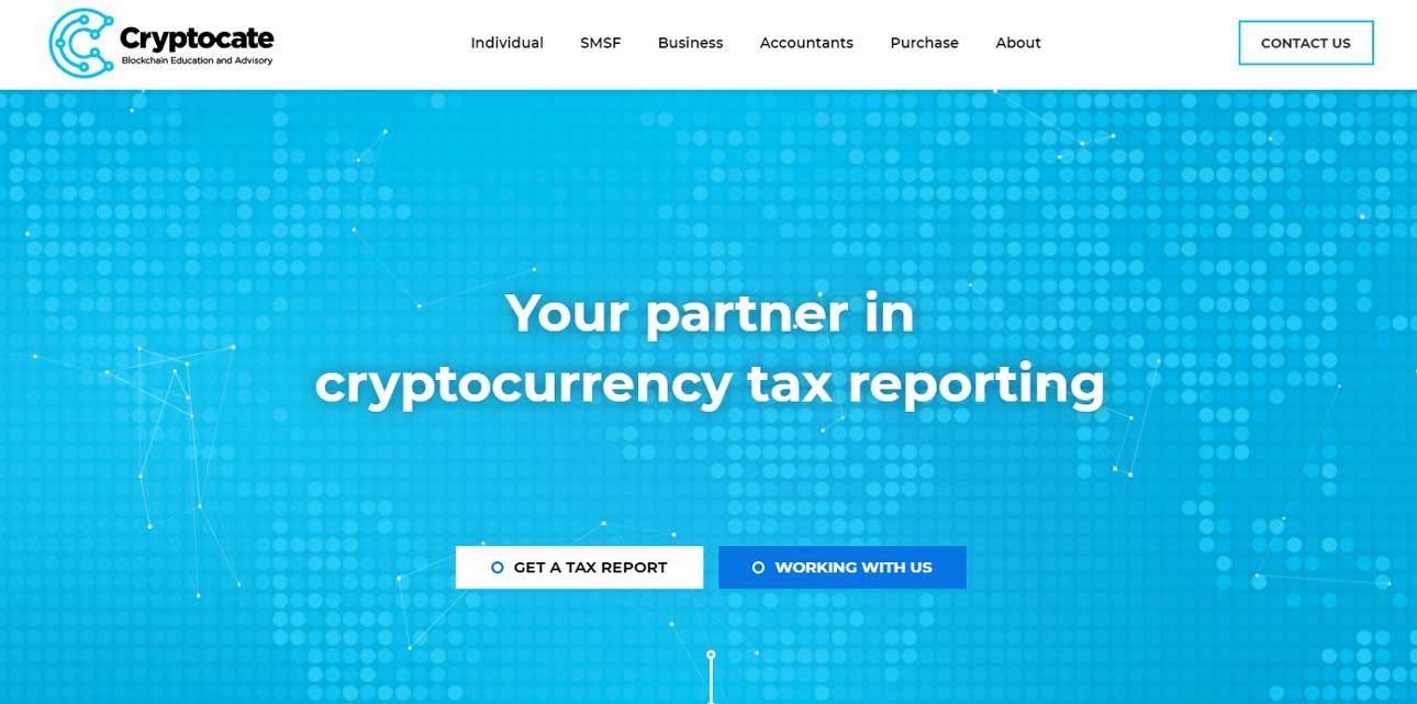Cryptocate cryptocurrency tax reporting