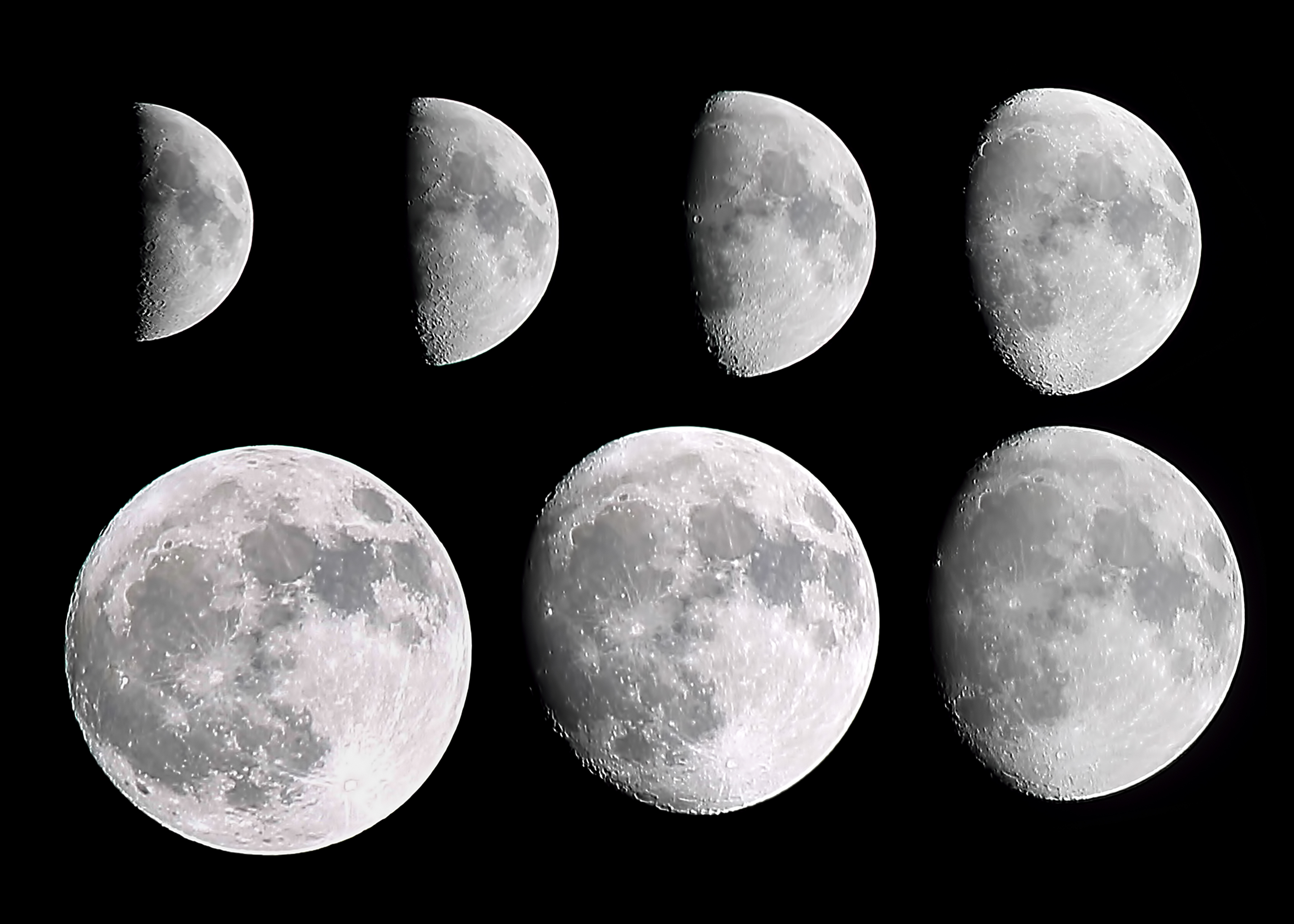 A lunar phase or phase of the moon