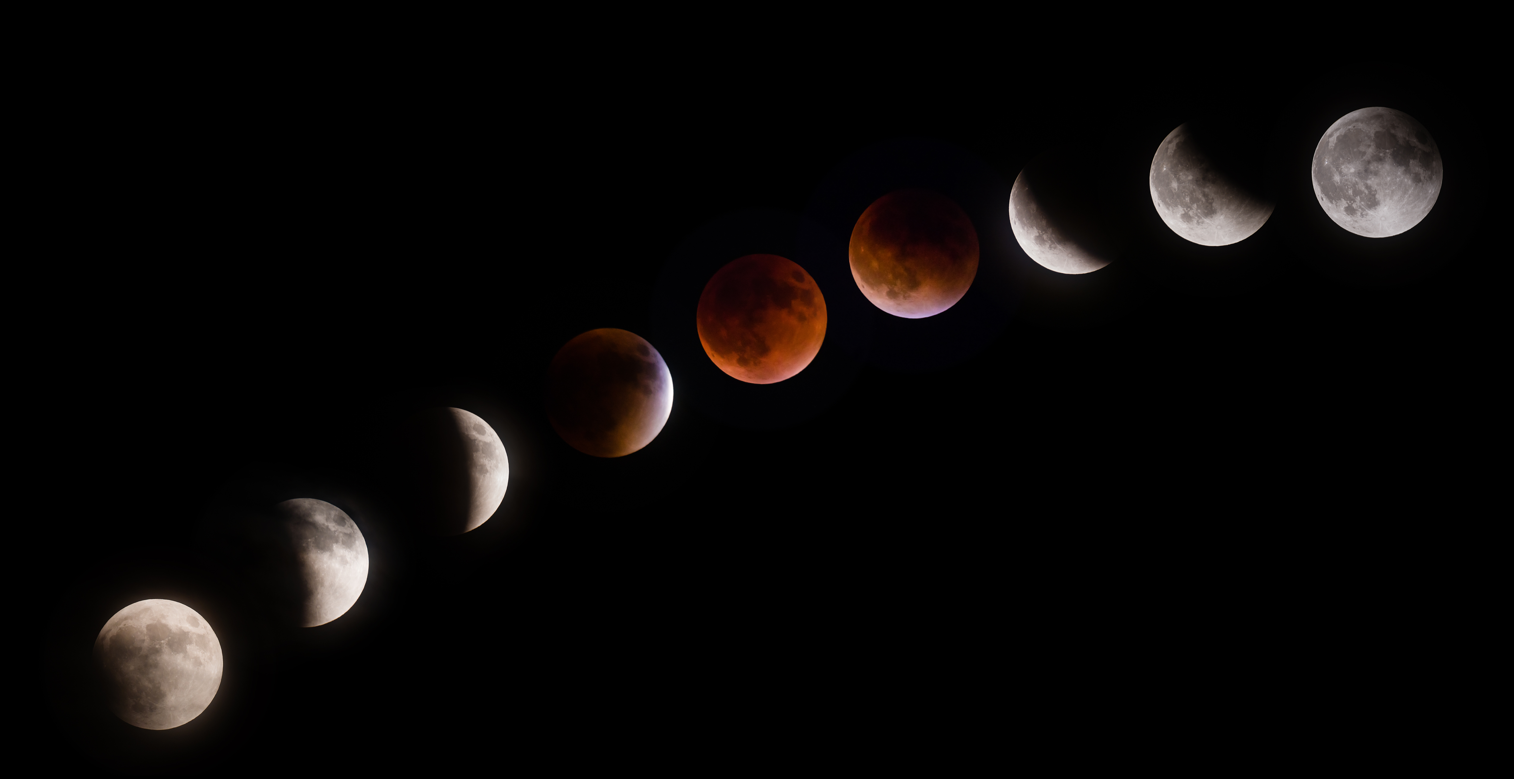 Total Supermoon lunar eclipse, also known as a Blood Moon.