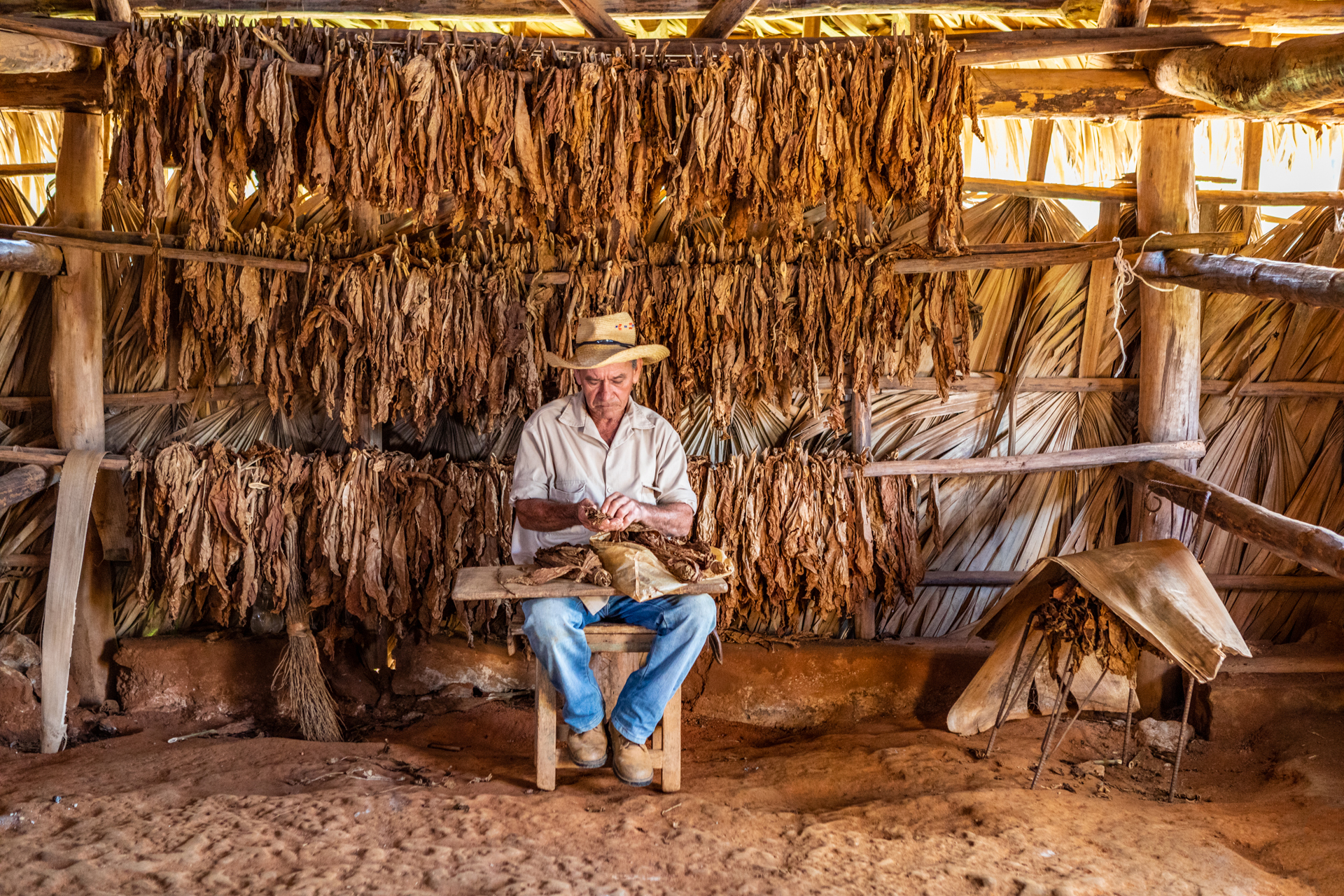 Environmental portrait of a worker