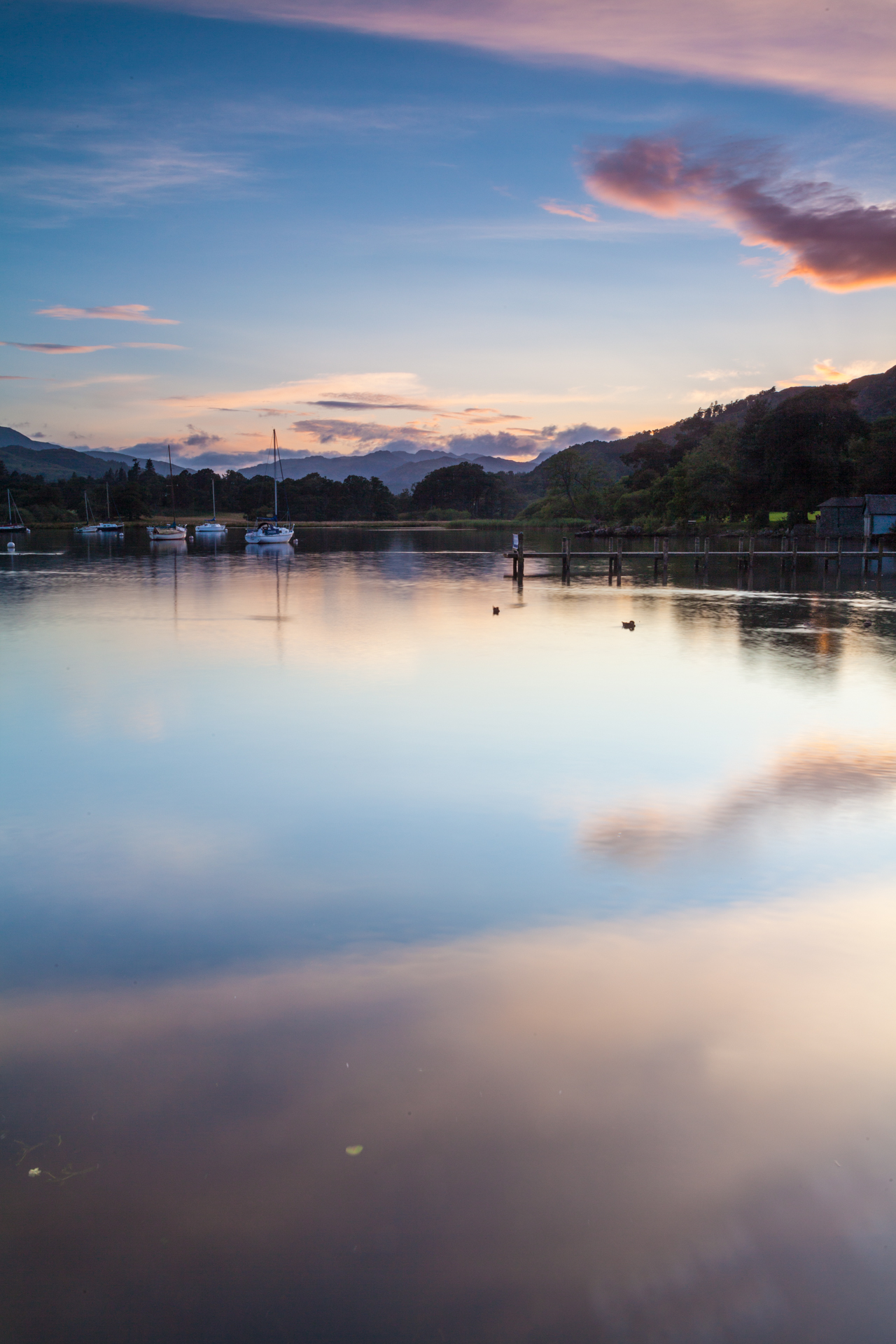 Landscape without a foreground interest or leading lines