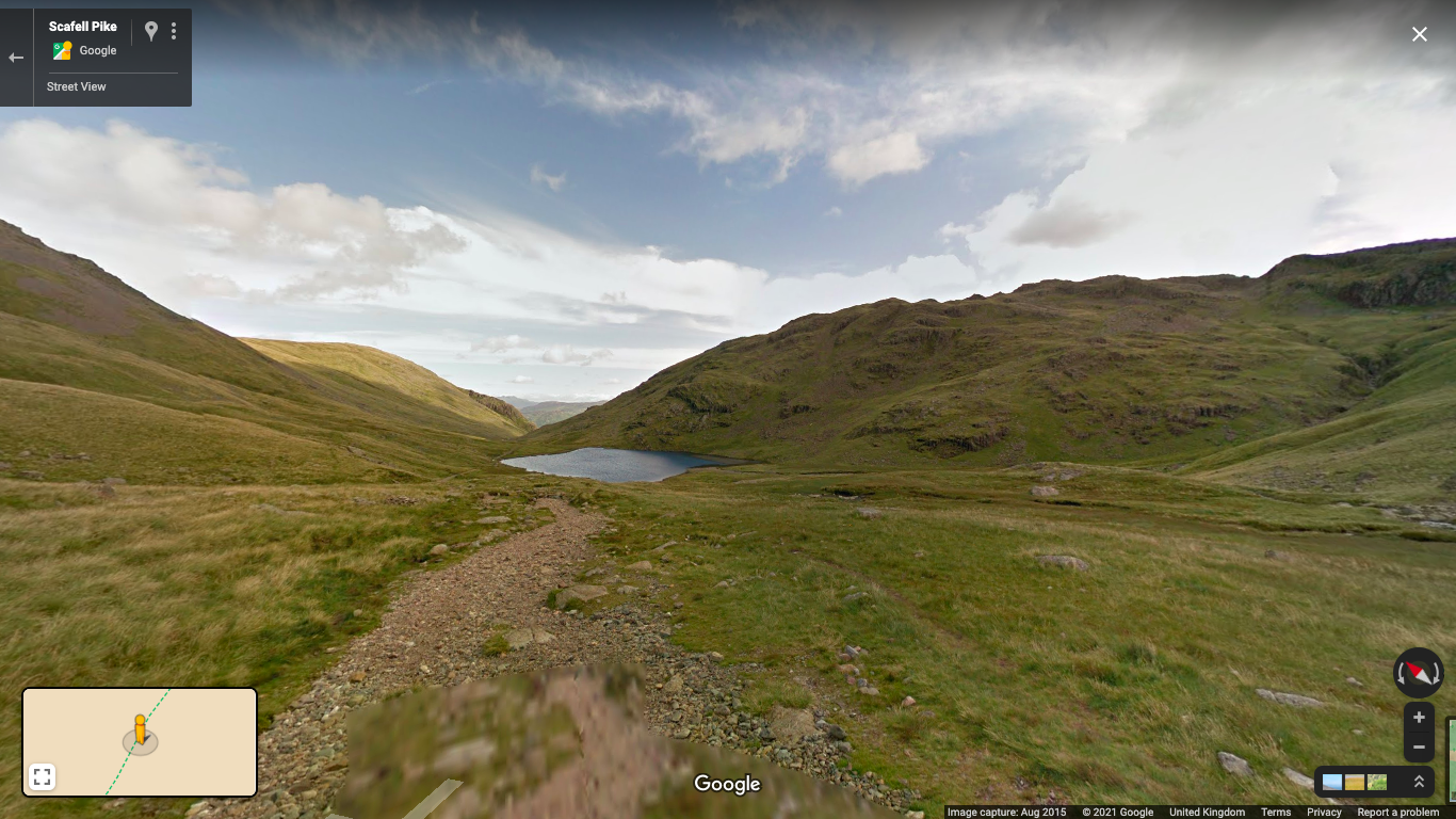 Street view of the Lake District, England