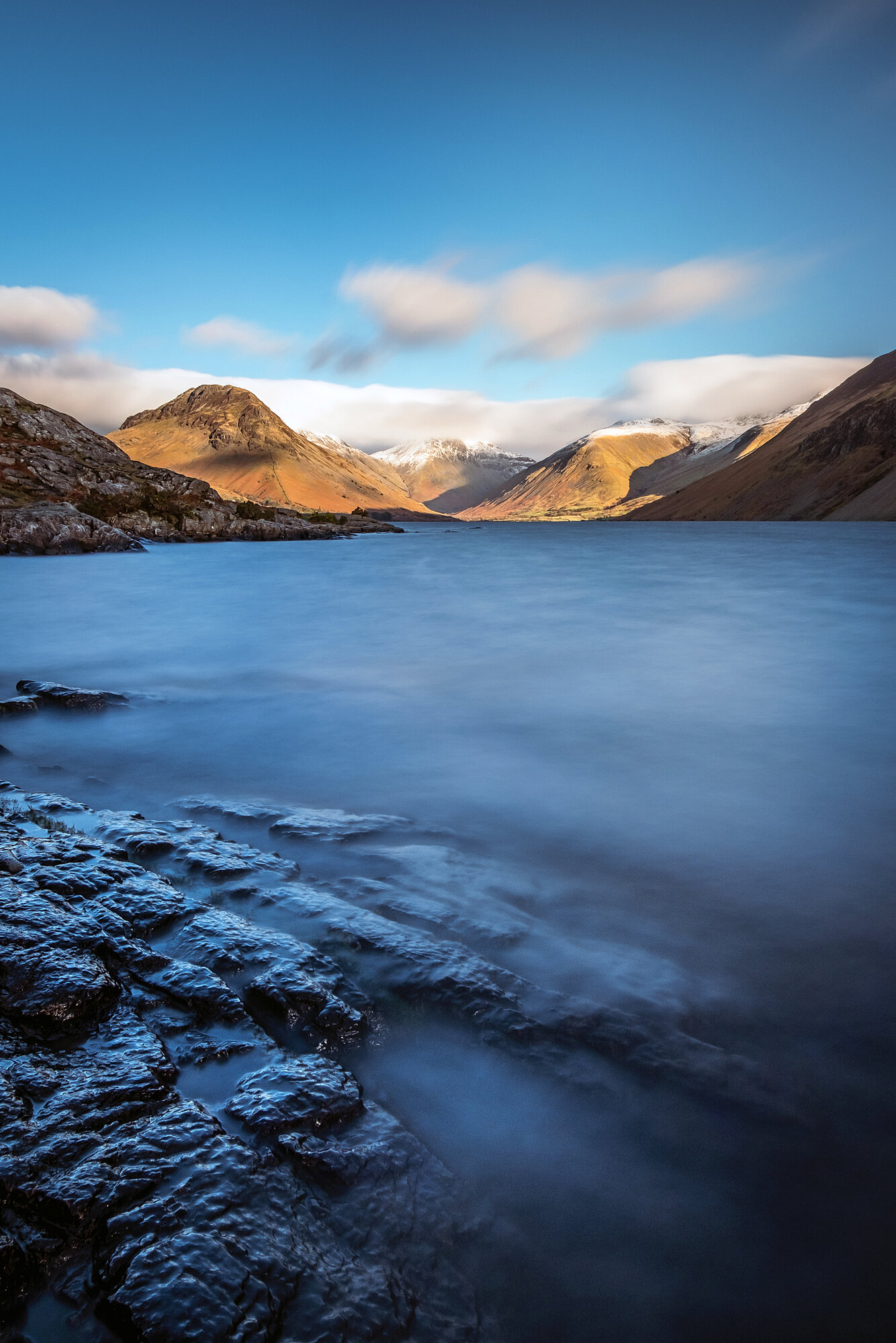 Long Exposure at Wast Water in the Lake District England