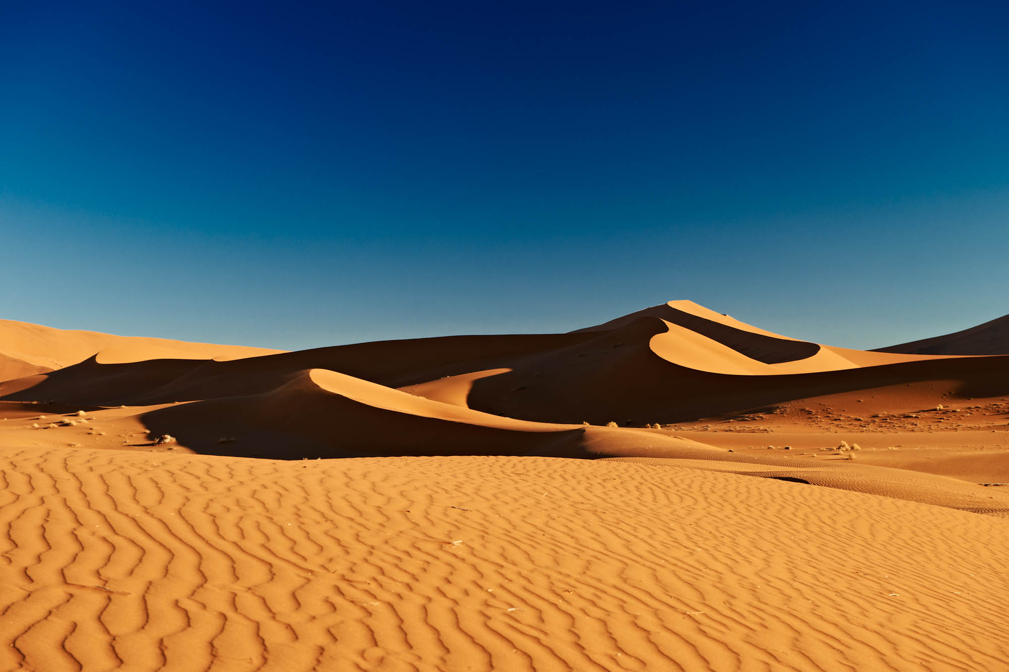 The awe-inspiring dunes at Sossusvlei, Namib-Naukluft National Park, Namibia, Africa
