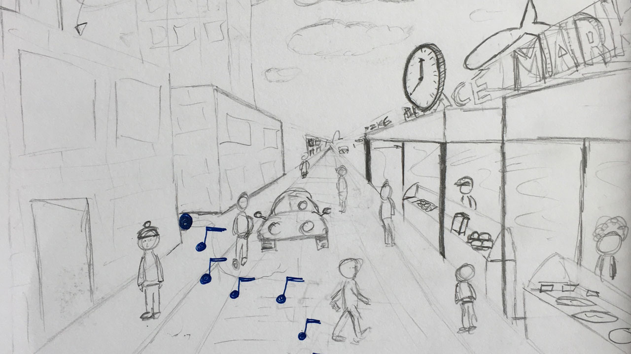 Sketch of new AR idea.