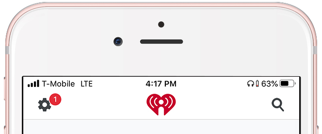 White navigation bar in design system.