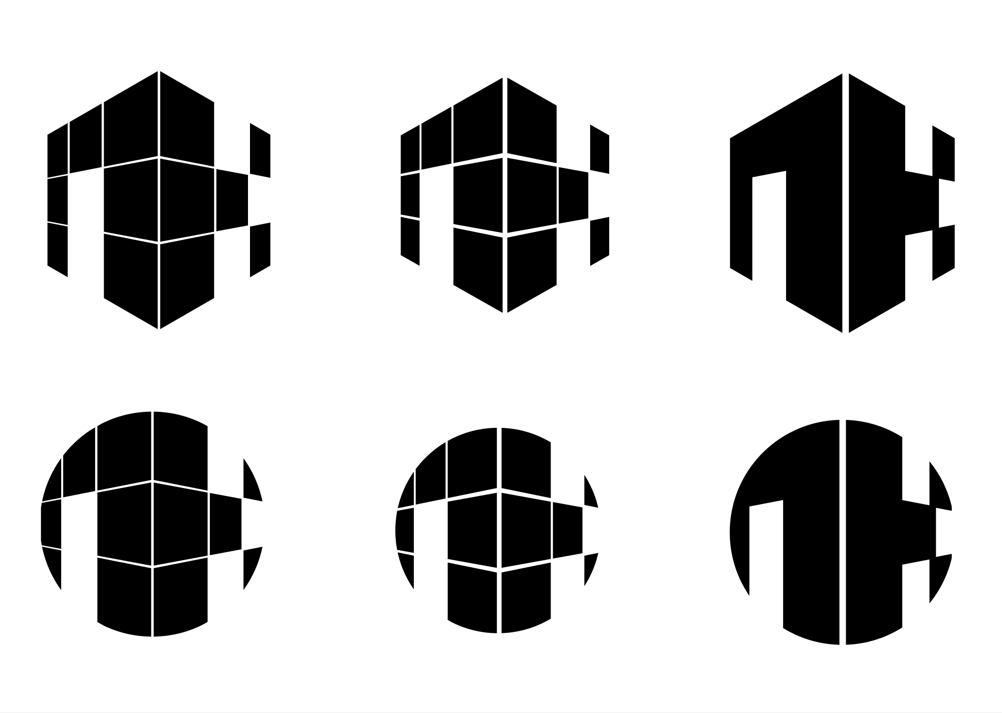 Set of logo variations.